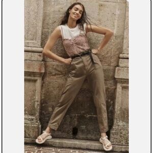 NWOT Madewell Pull-On Paperbag Pants